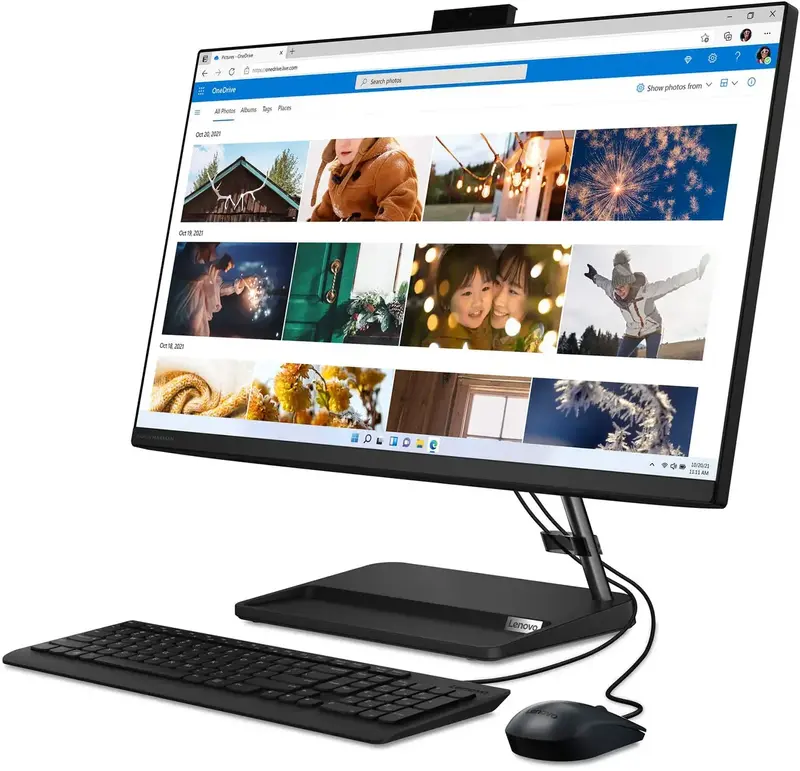 Моноблок Lenovo IdeaCentre 3 27IAP7 Black (F0GJ00T6UO) - фото - №5