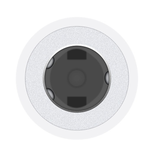 Адаптер Apple Lightning to 3.5mm Headphones (White) MMX62ZM/A фото