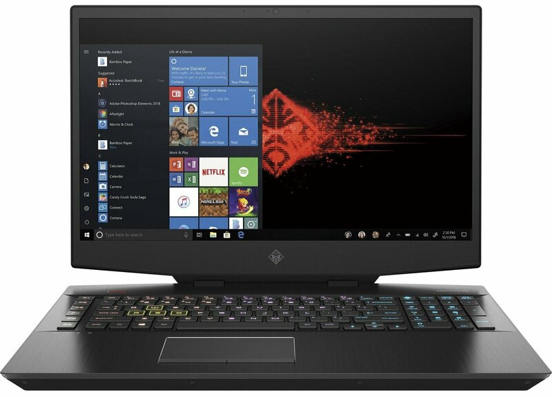 Ноутбук HP Omen 17-cb1006ua Shadow Black (423S2EA) фото
