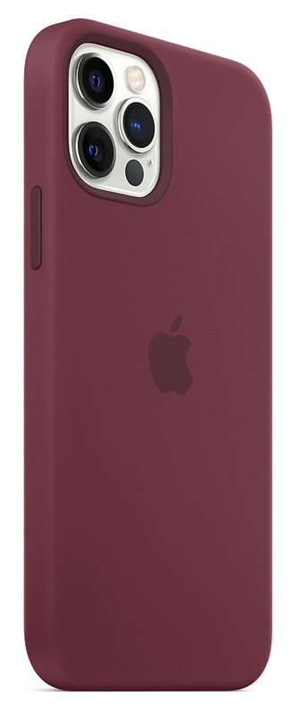 Чехол Silicone Case with MagSafe (Plum) для iPhone 12 и iPhone 12 Pro фото