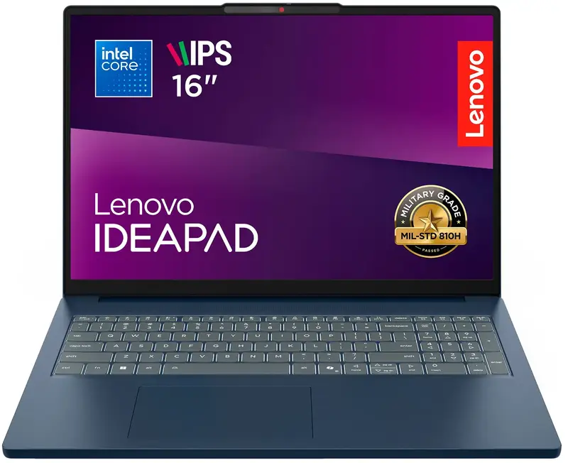 Ноутбук Lenovo IdeaPad Slim 3 16IRH10 Cosmic Blue (83K2007GRA) - фото - №0