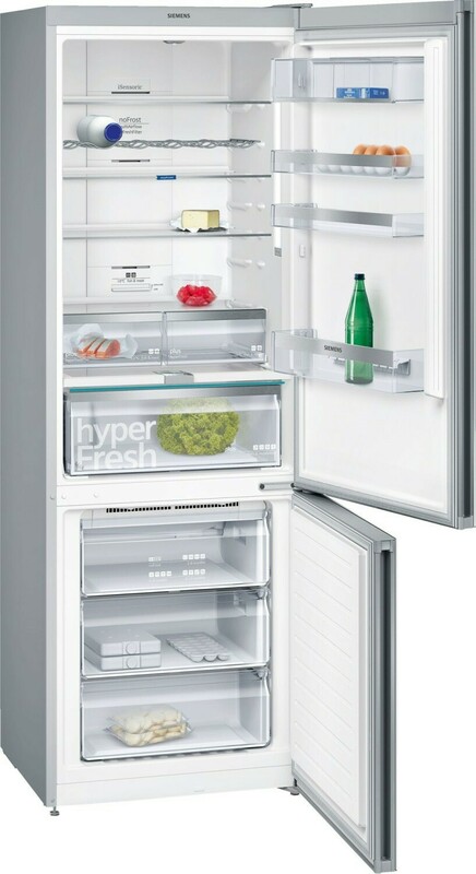 Двокамерний холодильник Siemens KG49NLW30U фото