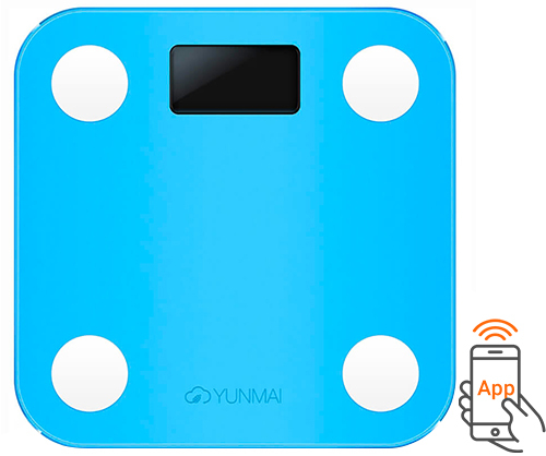 Yunmai Mini Bluetooth Smart Scale - Blue