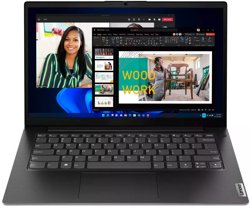 Ноутбук Lenovo V15 G4 IAH Business Black (83FS002BRA) фото