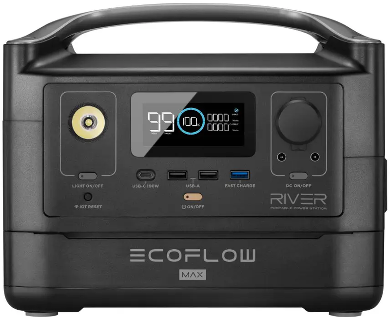 Зарядна станцiя EcoFlow RIVER Max (576 Вт/г) фото