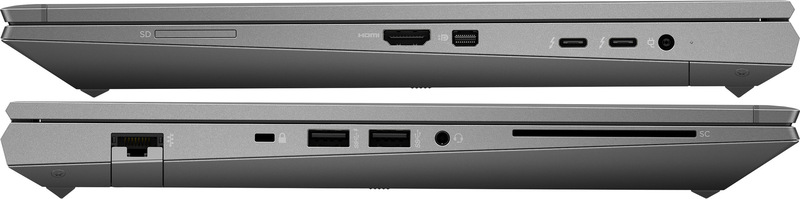 Ноутбук HP ZBook Fury 15 G8 Silver (4N4Z6AV_V1) фото