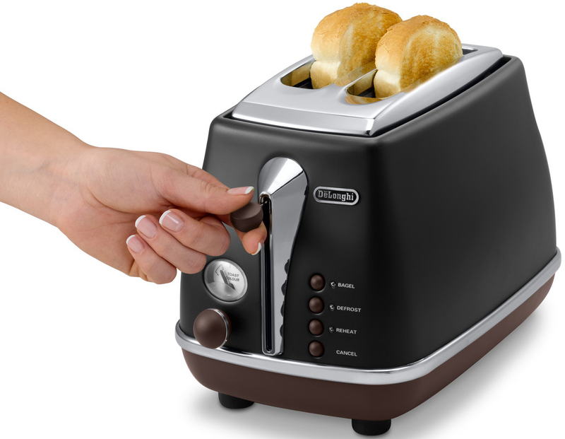Тостер DeLonghi CTOV 2103 BK - фото - №4