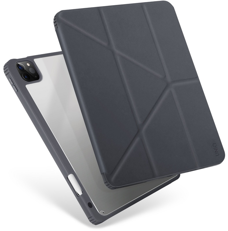Чохол Uniq Moven New для iPad Pro 12.9" (2021) Antimicrobial - Charcoal (Grey) фото