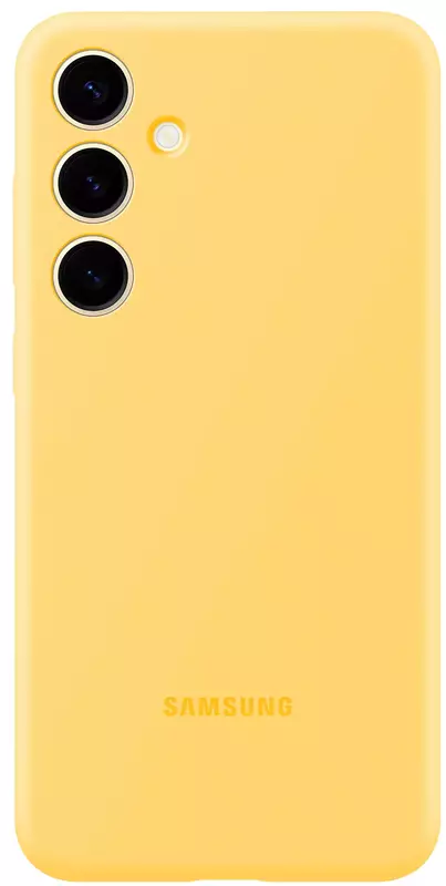 Чохол для Samsung Galaxy S24 Silicone Case Yellow (EF-PS921TYEGWW) фото