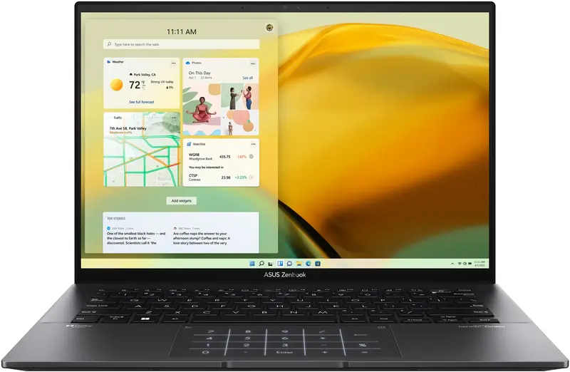 Ноутбук Asus ZenBook 14 OLED UM3402YA-KM750 Jade Black (90NB0W95-M01C10) фото