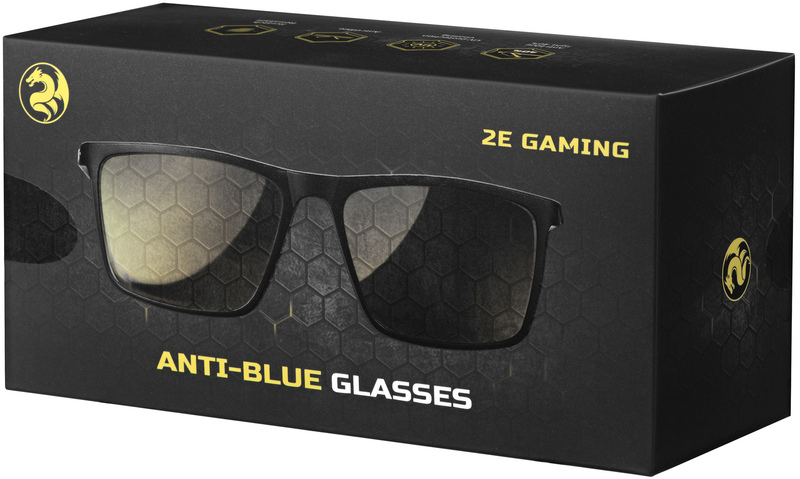 Защитные очки 2Е Gaming Anti-blue Glasses (Black-Yellow) 2E-GLS310BY фото
