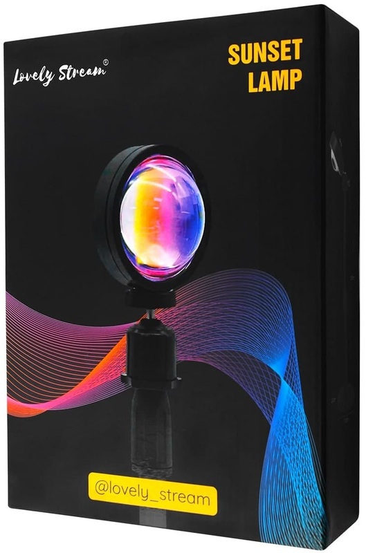 Проекционный светильник SunSet Lamp Lovely Stream RGB (32600) фото