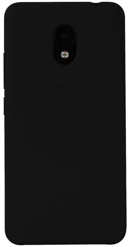 Чохол-накладка Meizu Original Silicone Case Black для M5c фото