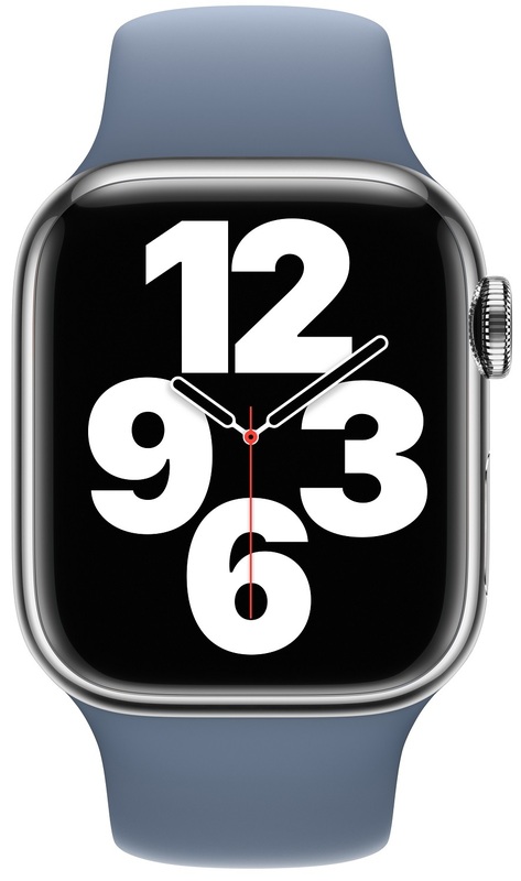 Ремінець для годинника Apple Watch 45 mm (Slate Blue) Sport Band MP7U3ZM/A фото