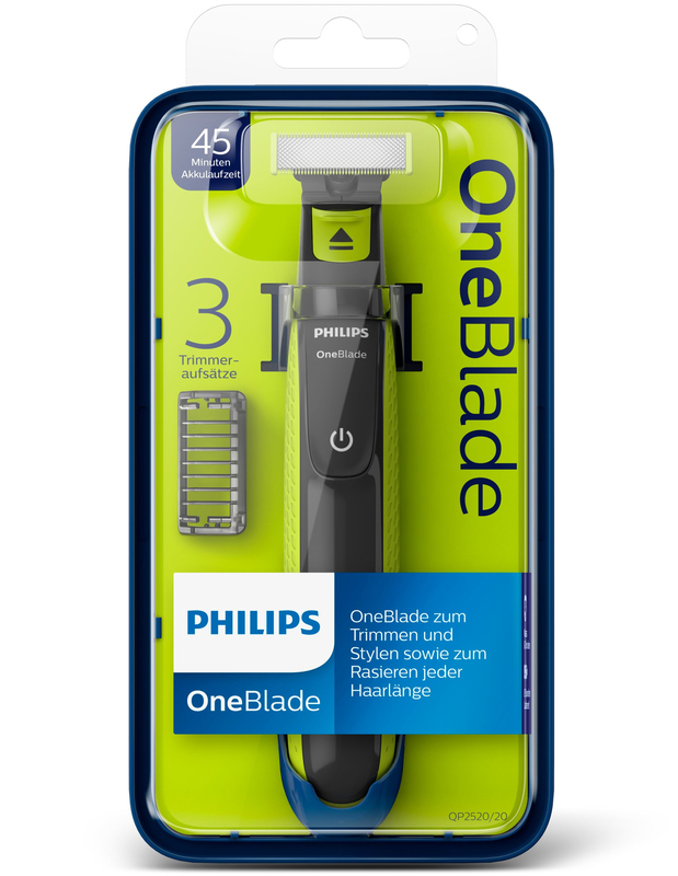Тример-стайлер-бритва Philips OneBlade QP2520/20 фото