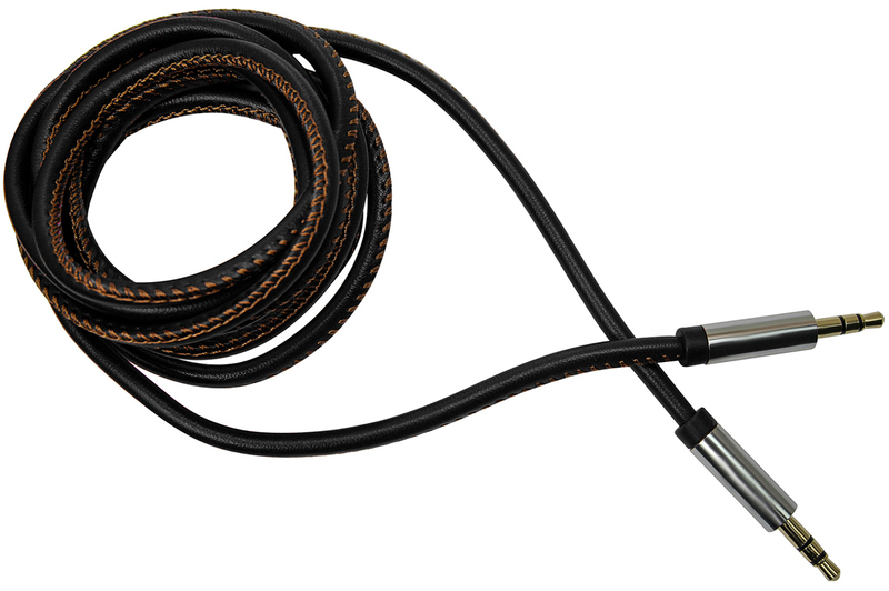 Кабель BlackBox Audio 1.5m 3.5mm to 3.5mm (Leather Black) фото