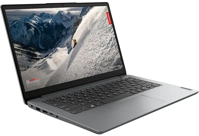 Ноутбук Lenovo IdeaPad 1 15AMN7 Cloud Grey (82VG00XDRA) - фото - №1