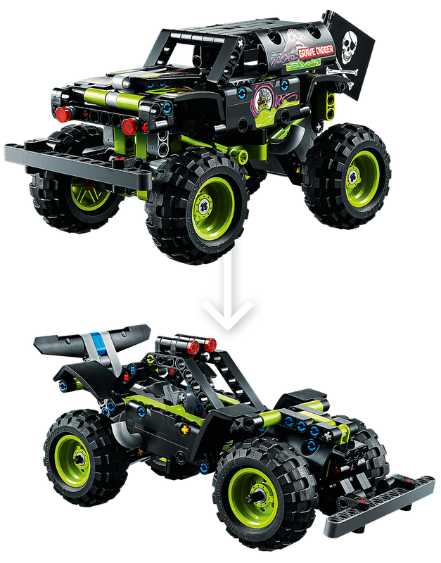 Конструктор LEGO Technic Monster Jam Grave Digger 42118 фото