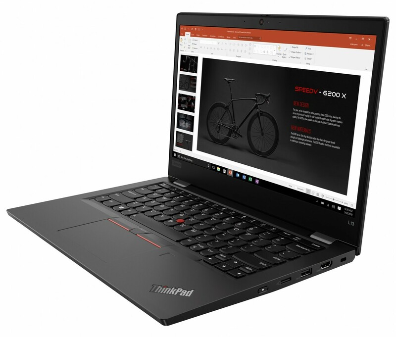 Ноутбук Lenovo ThinkPad L13 Black (20R3000HRT) фото