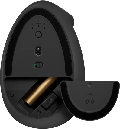 Мышь Logitech Lift Vertical Ergonomic (Graphite) 910-006473 фото