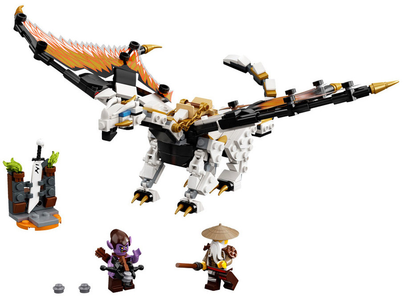 Конструктор LEGO Ninjago Бойовий дракон Ву 71718 фото