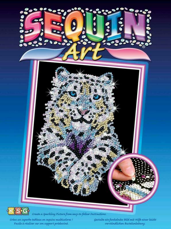 Набор для творчества Sequin Art BLUE Snow Leopard SA1404 фото