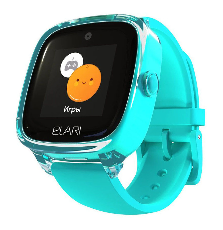 Детские смарт-часы с GPS-трекером Elari KidPhone Fresh (Green) KP-F/Green фото