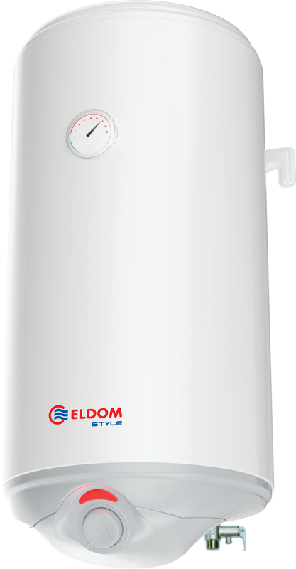 Водонагрівач Eldom Style DRY 50 SLIM 2x0.8 kW 72267WD - фото - №0