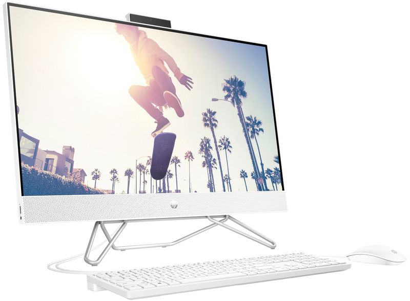 Моноблок HP All-in-One 27-cb1017ua Starry White (6C940EA) - фото - №2