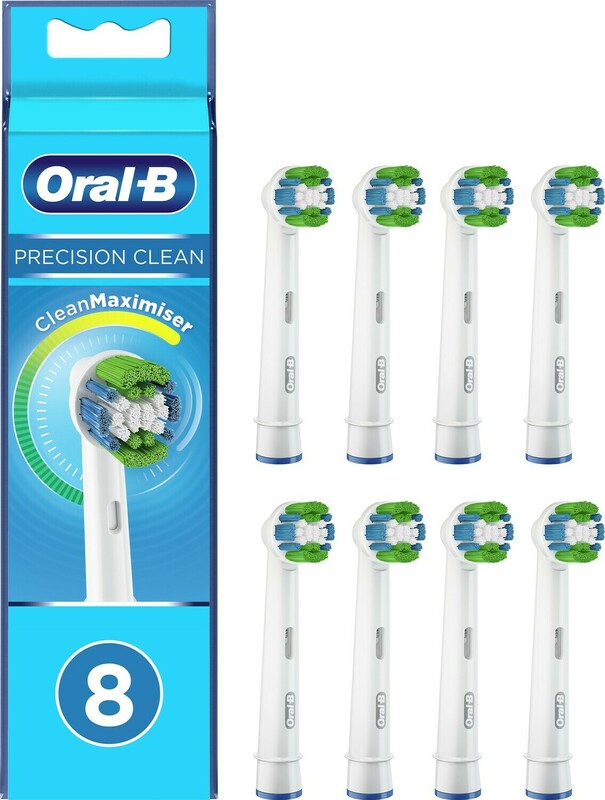 Сменные насадки к зубной щетке ORAL-B EB20RB Precision Clean, 8 шт (4210201360773) фото