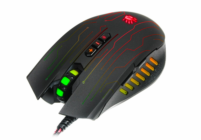 Игровая компьютерная мышь Bloody A4 Tech Q81 Circuit (Black) фото