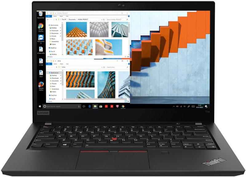 Ноутбук Lenovo ThinkPad T14 Gen 3 Thunder Black (21AH007TRA) - фото - №0