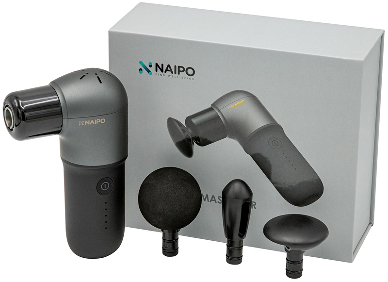 Перкусійний ручний масажер для тіла Naipo MGPC-002 фото