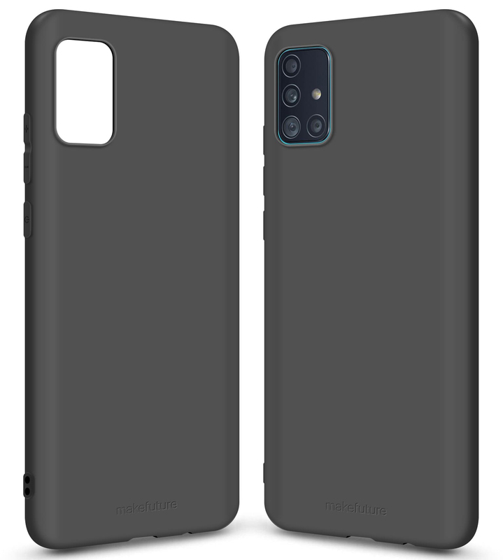 Чехол MakeFuture Skin Matte TPU (Black) для Samsung A51 фото