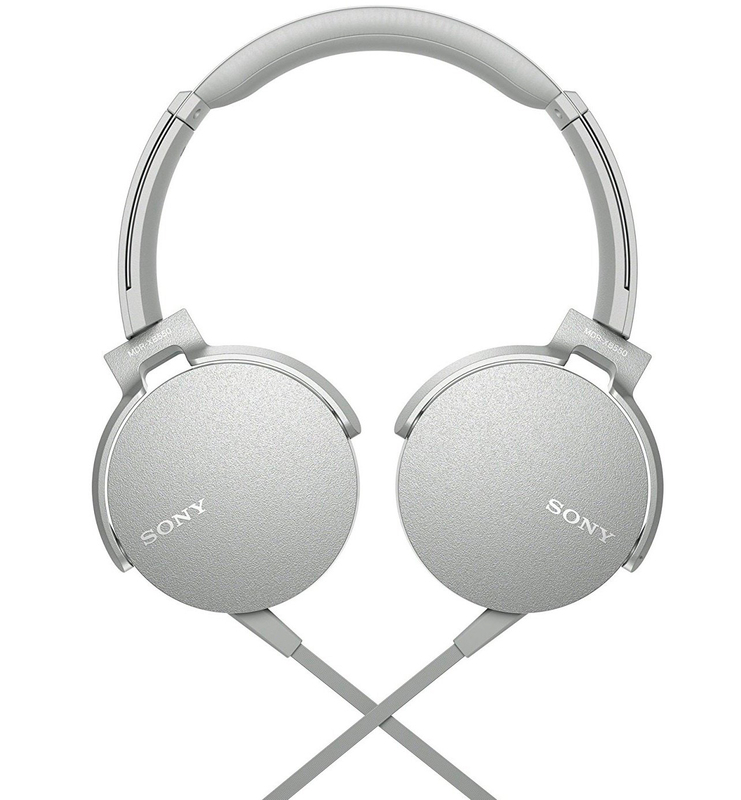 Навушники Sony Extra Bass MDR-XB550AP (White) фото