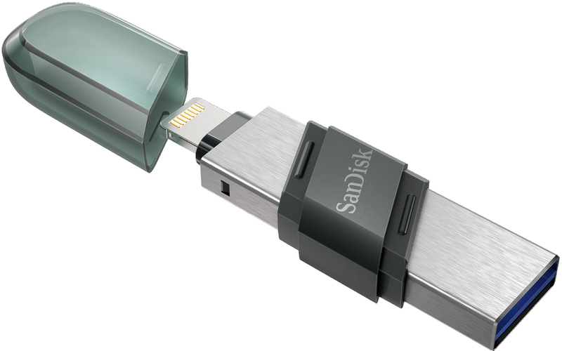 Флеш-пам'ять SanDisk iXpand Flip 64GB USB 3.1/Lightning SDIX90N-064G-GN6NN фото