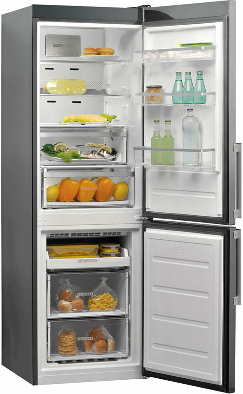 Двокамерний холодильник Whirlpool W9 821D OX H - фото - №4