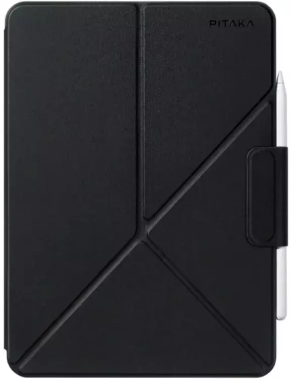 Чохол для iPad Pro 12.9" (6th/5th Gen) Pitaka MagEZ Case Folio 2 Black (FOL2302) - фото - №0