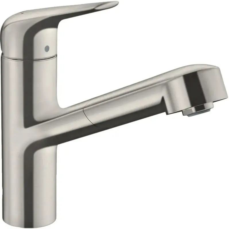 Змішувач для кухні Hansgrohe Focus M42, довж.виливу - 225мм, витяжний, 1важіль, KM150sBox (71829800) - фото - №0