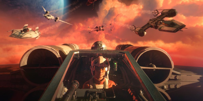 Диск Star Wars Squadrons (Blu-ray, English version) для Xbox (1086573) фото