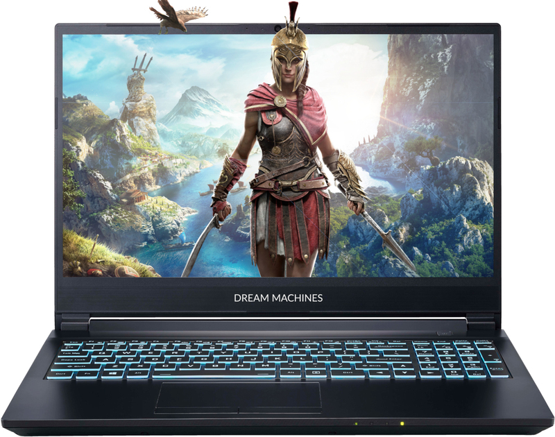 Ноутбук Dream Machines G1650Ti-15 Black (G1650Ti-15UA54) фото