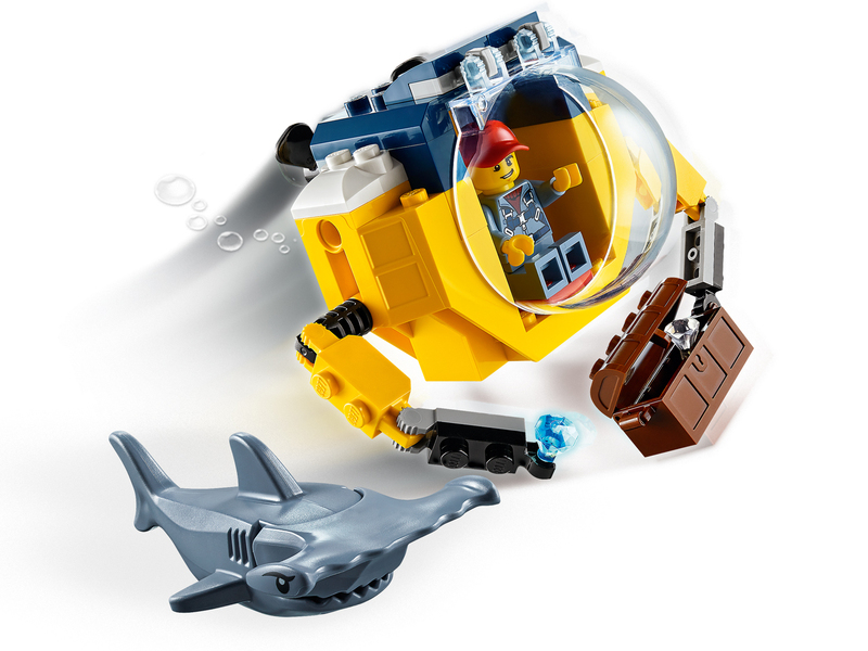 Конструктор LEGO City Океан: мини-субмарина 60263 - фото - №4