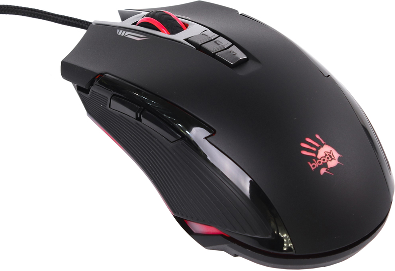 Ігрова комп'ютерна миша A4 Tech P93s (Stone black) фото