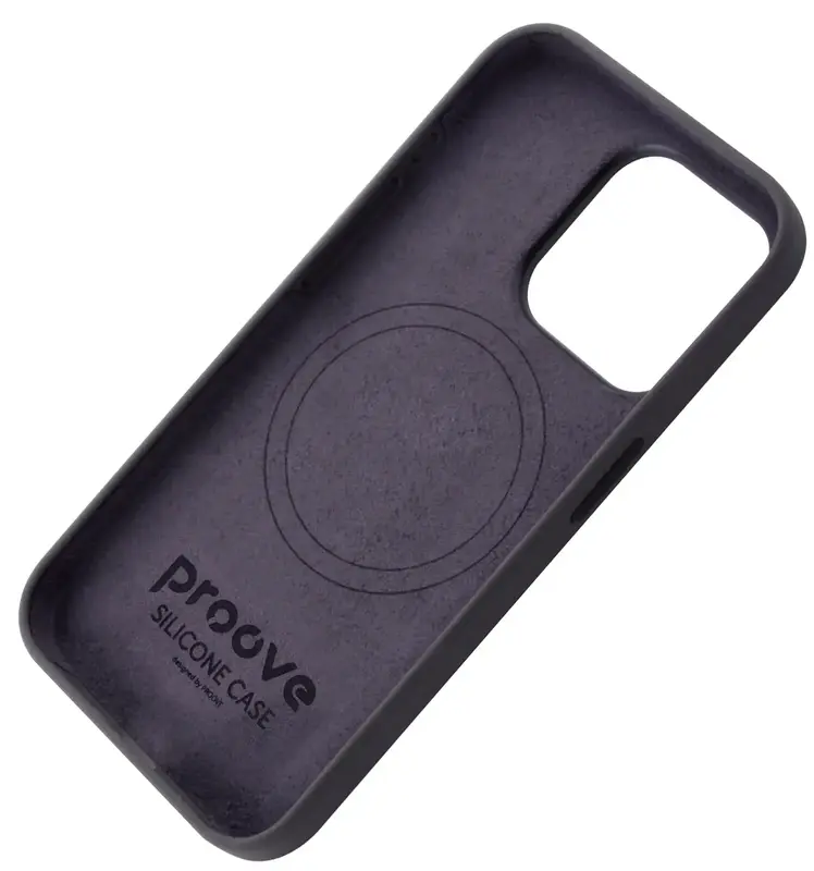 Чохол для iPhone 15 Pro Proove Silicone Case with Magnetic Ring (clay) - фото - №2