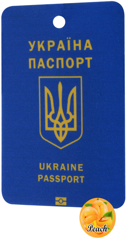 Ароматизатор Passport Ukraine (персик) фото