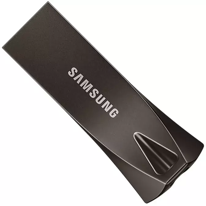 USB-Flash Samsung 256GB USB 3.1 Type-A Bar Plus Сірий фото