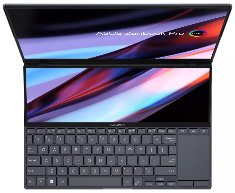 Ноутбук Asus Zenbook Pro 14 Duo OLED UX8402VV-P1047 Tech Black (90NB1172-M002W0) фото