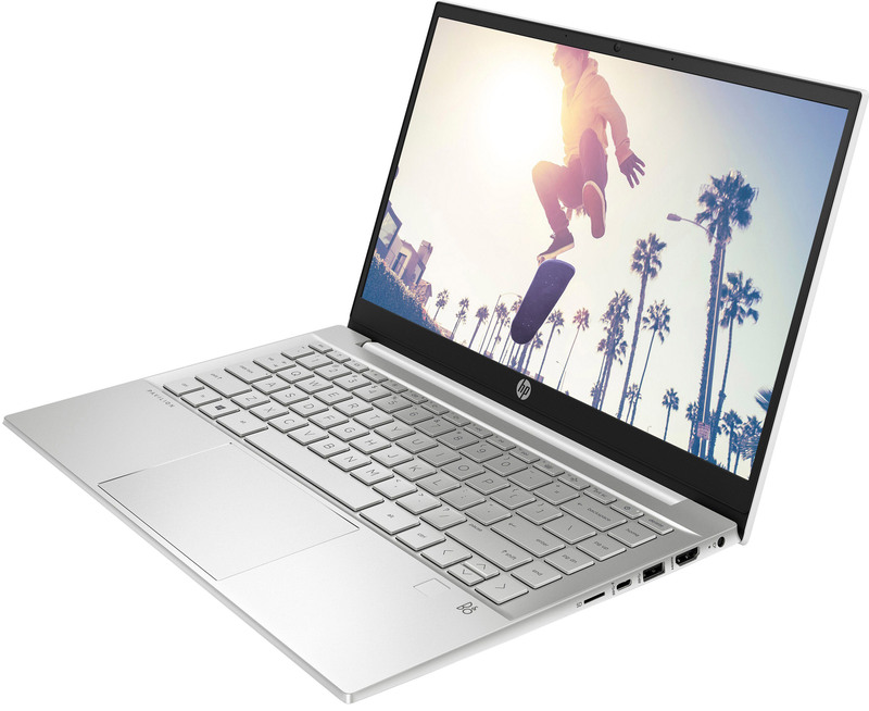 Ноутбук HP Pavilion 14-ec0040ua Silver (4B0U0EA) - фото - №1
