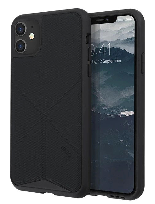 Чохол Uniq Hybrid Transforma - Ebony(Black) для iPhone 11 фото