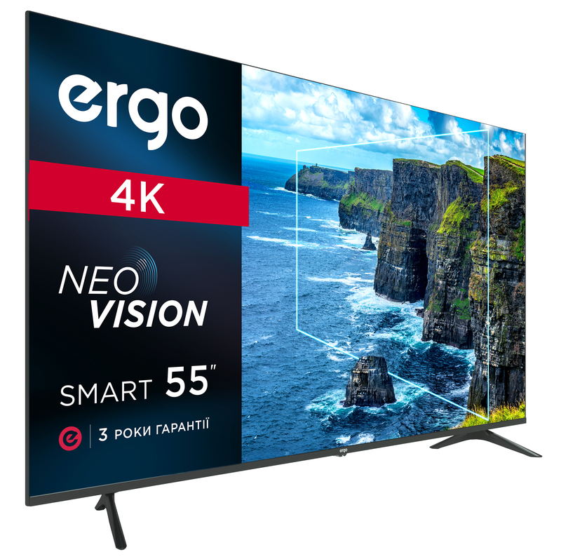 Телевизор Ergo 55" UHD 4K Smart TV (55DUS8000) фото